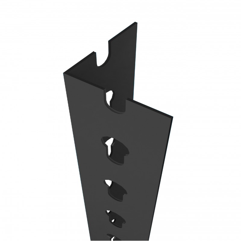 PERFIL STALLER P/50 2500 ANTRACITA