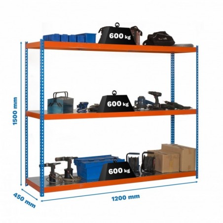 SIMONFORTE 1204-3 METAL 1500 AZUL/NARANJA/GAL