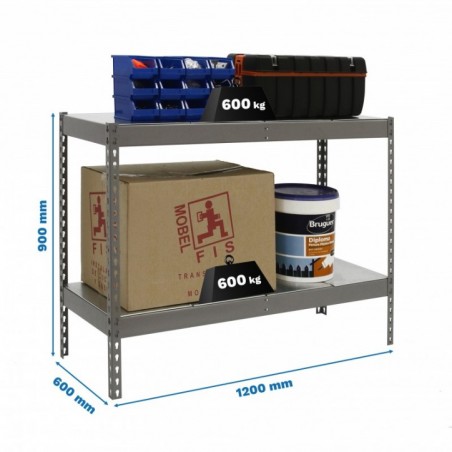 SIMONFORTE 1206-2 METAL 900 GRIS/GALVA