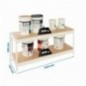 SIMONFORTE 1207-2 CHIPBOARD 900 BLANCO/MADERA