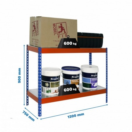 SIMONFORTE 1207-2 METAL 900 AZUL/NARANJA/GALVA