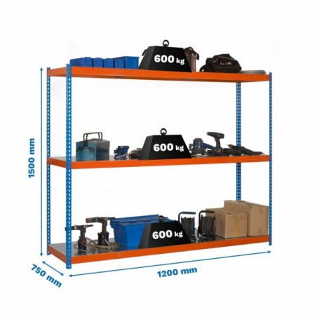 SIMONFORTE 1207-3 METAL 1500 AZUL/NARANJA/GAL