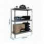 SIMONFORTE 1207-3 METAL 1500 GRIS/GALVA