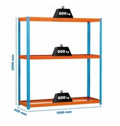 SIMONFORTE 1504-3 AZUL/NARANJA