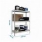 SIMONFORTE 1504-3 CHIPBOARD 1500 GALVA/MADERA