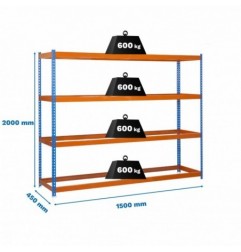SIMONFORTE 1504-4 AZUL/NARANJA