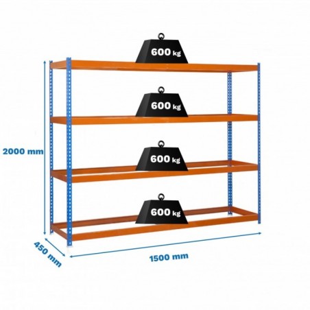 SIMONFORTE 1504-4 AZUL/NARANJA