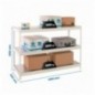 SIMONFORTE 1506-3 METAL 1500 BLANCO/GALVA