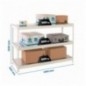 SIMONFORTE 1506-3 METAL BLANCO/GALVA