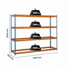 SIMONFORTE 1506-4 AZUL/NARANJA