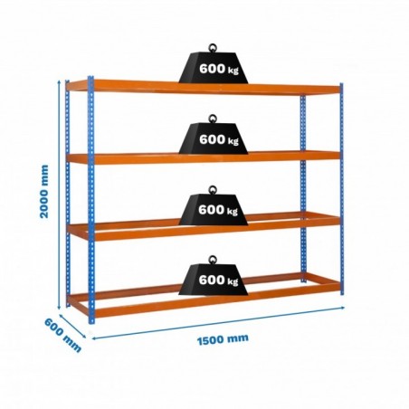 SIMONFORTE 1506-4 AZUL/NARANJA