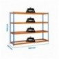 SIMONFORTE 1506-4 AZUL/NARANJA