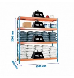 SIMONFORTE 1506-4 CHIPBOARD AZUL/NARANJA/MADER