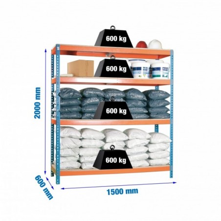 SIMONFORTE 1506-4 CHIPBOARD AZUL/NARANJA/MADER
