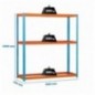 SIMONFORTE 1507-3 AZUL/NARANJA