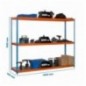 SIMONFORTE 1507-3 METAL 1500 AZUL/NARANJA/GAL