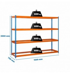 SIMONFORTE 1507-4 AZUL/NARANJA