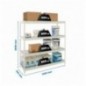 SIMONFORTE 1507-4 METAL BLANCO/GALVA