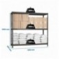 SIMONFORTE 1509-3 CHIPBOARD ANTRACITA/MADERA