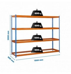 SIMONFORTE 1509-4 AZUL/NARANJA