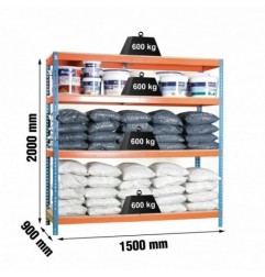 SIMONFORTE 1509-4 CHIPBOARD AZUL/NARANJA/MADER