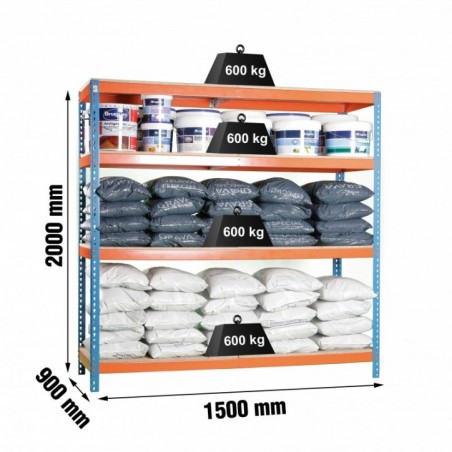 SIMONFORTE 1509-4 CHIPBOARD AZUL/NARANJA/MADER