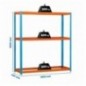SIMONFORTE 1804-3 AZUL/NARANJA