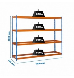 SIMONFORTE 1804-4 AZUL/NARANJA