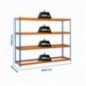 SIMONFORTE 1804-4 AZUL/NARANJA