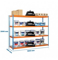 SIMONFORTE 1804-4 METAL AZUL/NARANJA/GALVA