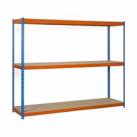 SIMONFORTE 1806-3 CHIPBOARD AZUL/NARANJA/MADER
