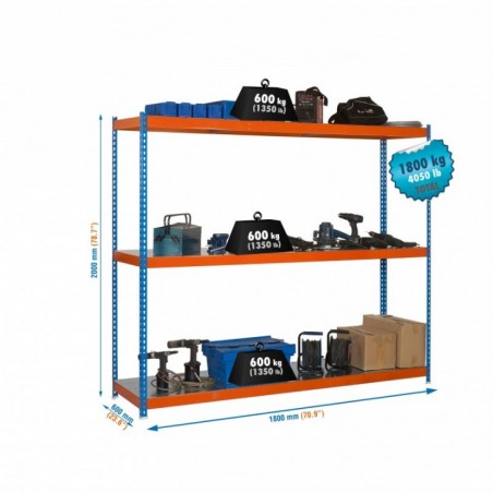 SIMONFORTE 1806-3 METAL AZUL/NARANJA/GALVA