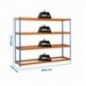 SIMONFORTE 1806-4 AZUL/NARANJA