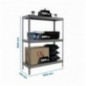 SIMONFORTE 1807-3 METAL GRIS/GALVA