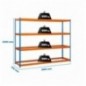 SIMONFORTE 1807-4 AZUL/NARANJA