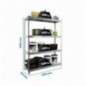 SIMONFORTE 1807-4 METAL GRIS/GALVA