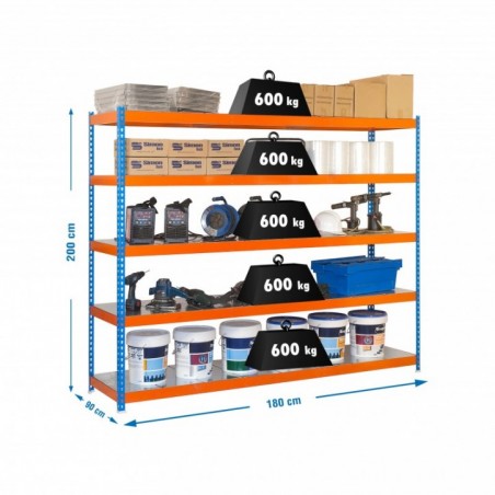 SIMONFORTE 1809-5 METAL AZUL/NARANJA/GALVA