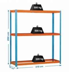 SIMONFORTE 2104-3 AZUL/NARANJA