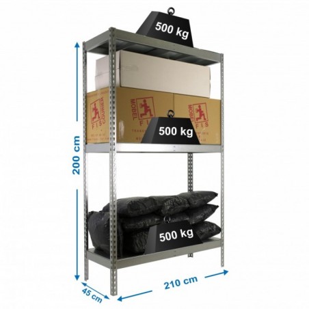 SIMONFORTE 2104-3 METAL GALVA/GALVA