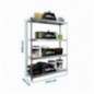 SIMONFORTE 2104-4 METAL GRIS/GALVA