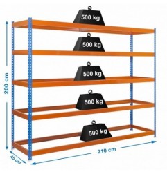SIMONFORTE 2104-5 AZUL/NARANJA