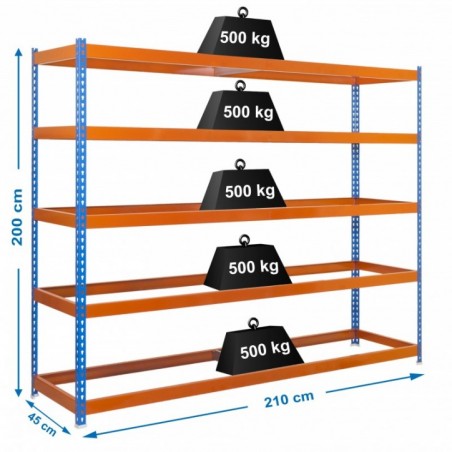 SIMONFORTE 2104-5 AZUL/NARANJA