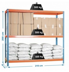 SIMONFORTE 2106-3 CHIPBOARD AZUL/NARANJA/MADER