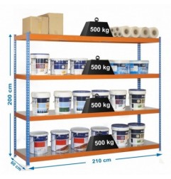 SIMONFORTE 2106-4 METAL AZUL/NARANJA/GALVA