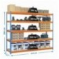 SIMONFORTE 2106-5 CHIPBOARD AZUL/NARANJA/MADER