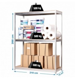 SIMONFORTE 2107-3 CHIPBOARD GALVA/MADERA