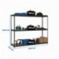 SIMONFORTE 2107-3 METAL ANTRACITA/GALVA
