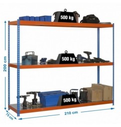 SIMONFORTE 2107-3 METAL AZUL/NARANJA/GALVA