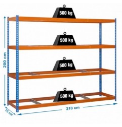 SIMONFORTE 2107-4 AZUL/NARANJA
