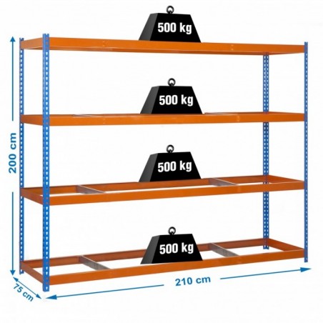 SIMONFORTE 2107-4 AZUL/NARANJA